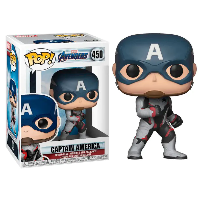 figurina POP Marvel Avengers Endgame Captain America poza produsului