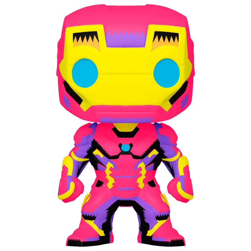 Marvel POP! Marvel Black Light Figurina de Vinil Iron Man 9 cm poza produsului