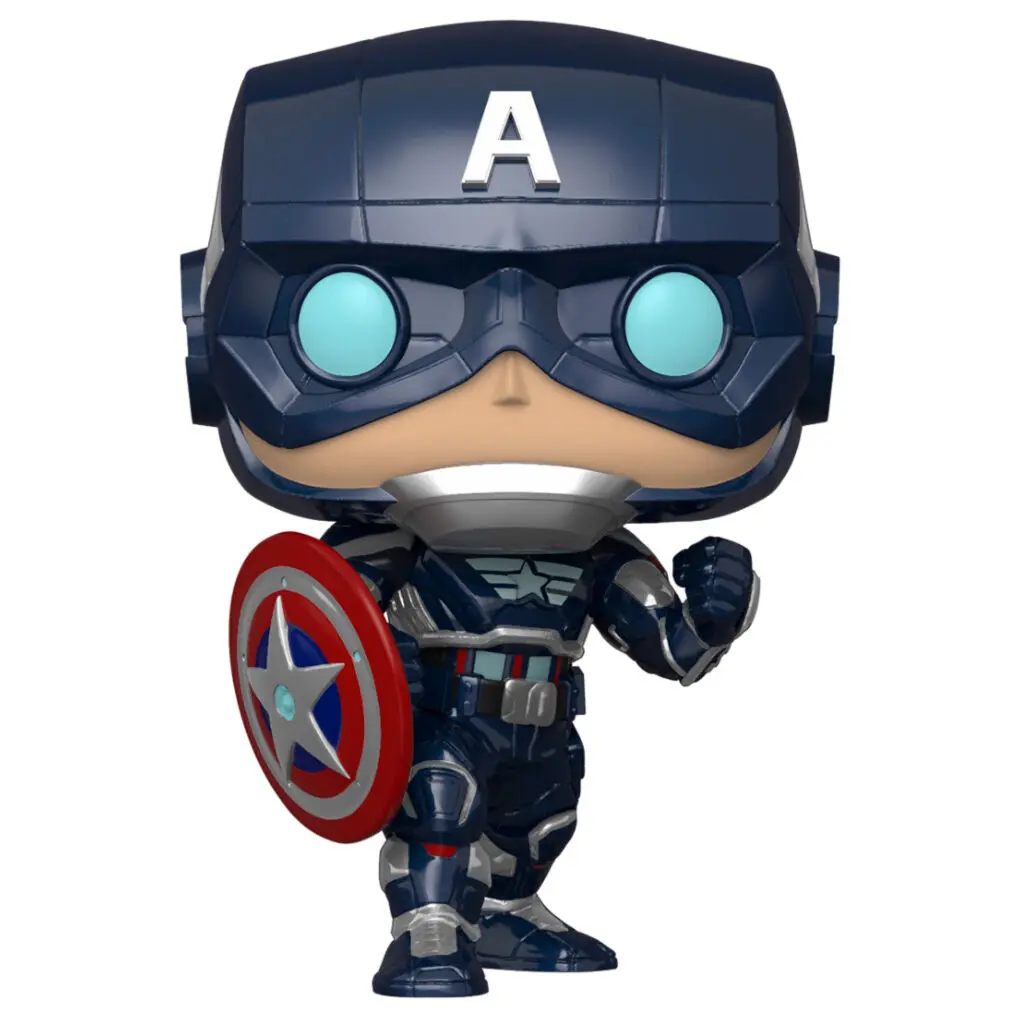 Marvel's Avengers (2020 video game) POP! Marvel Figurina de Vinil Captain America 9 cm poza produsului