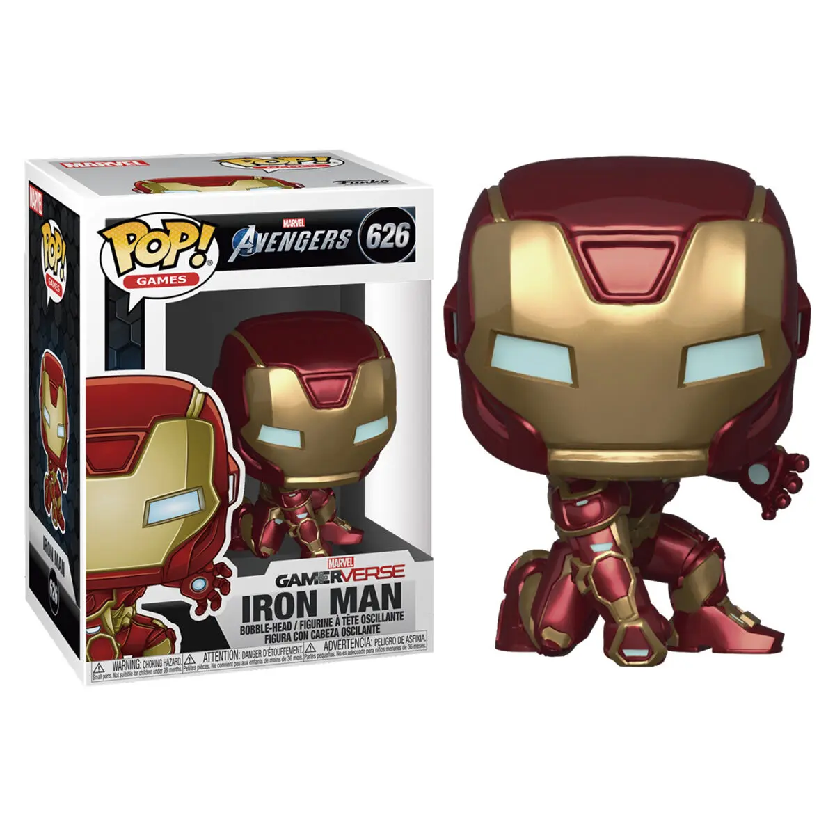 Figurină POP Marvel Avengers Game Iron Man Stark Tech Suit poza produsului