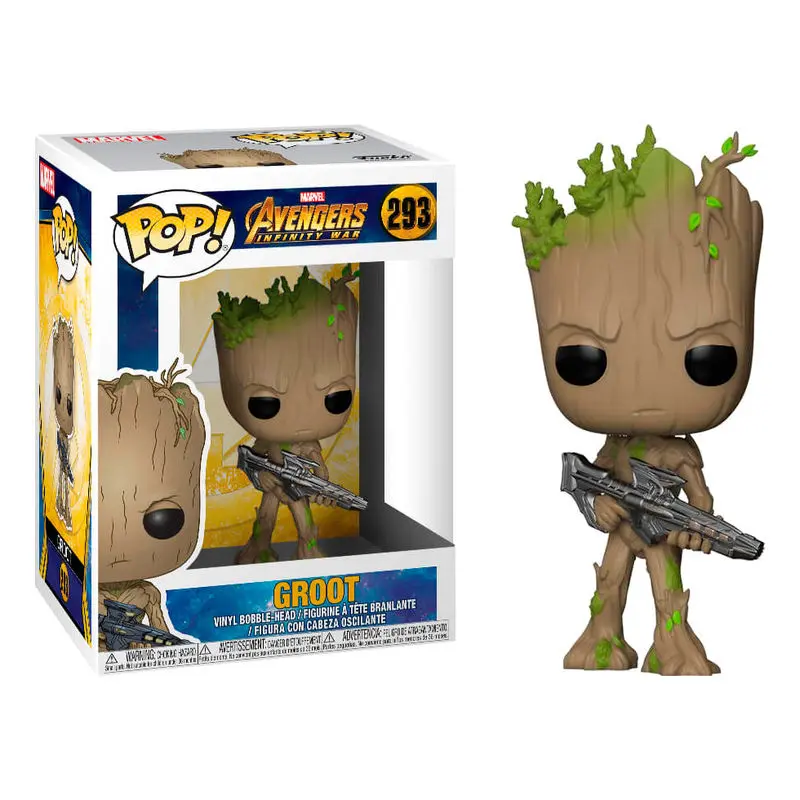 Avengers Infinity War POP! Movies Figurina de vinil Groot 9 cm poza produsului