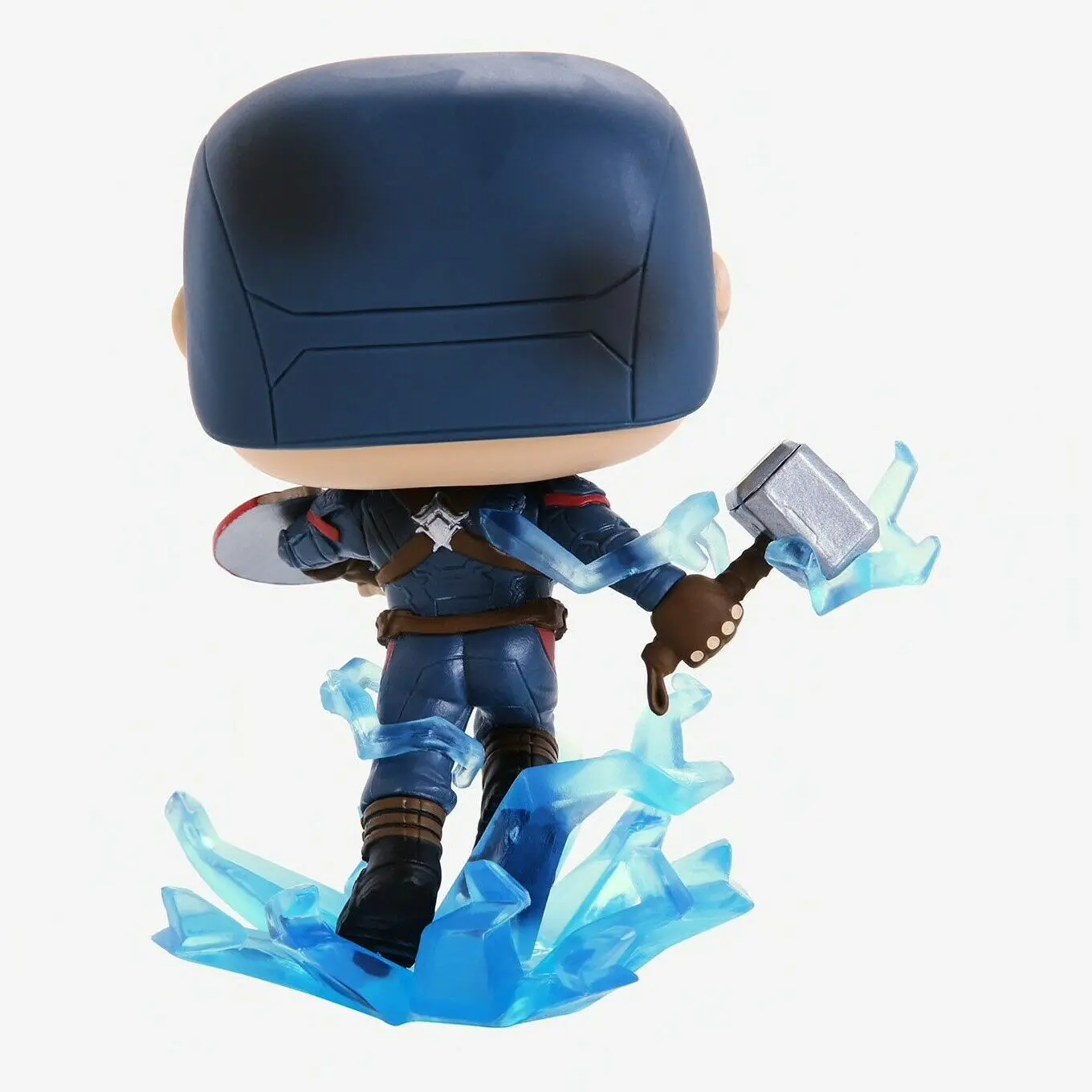 Avengers: Endgame POP! Movies figurină de vinil Căpitanul America cu Scut Spart și Mjölnir 9 cm poza produsului