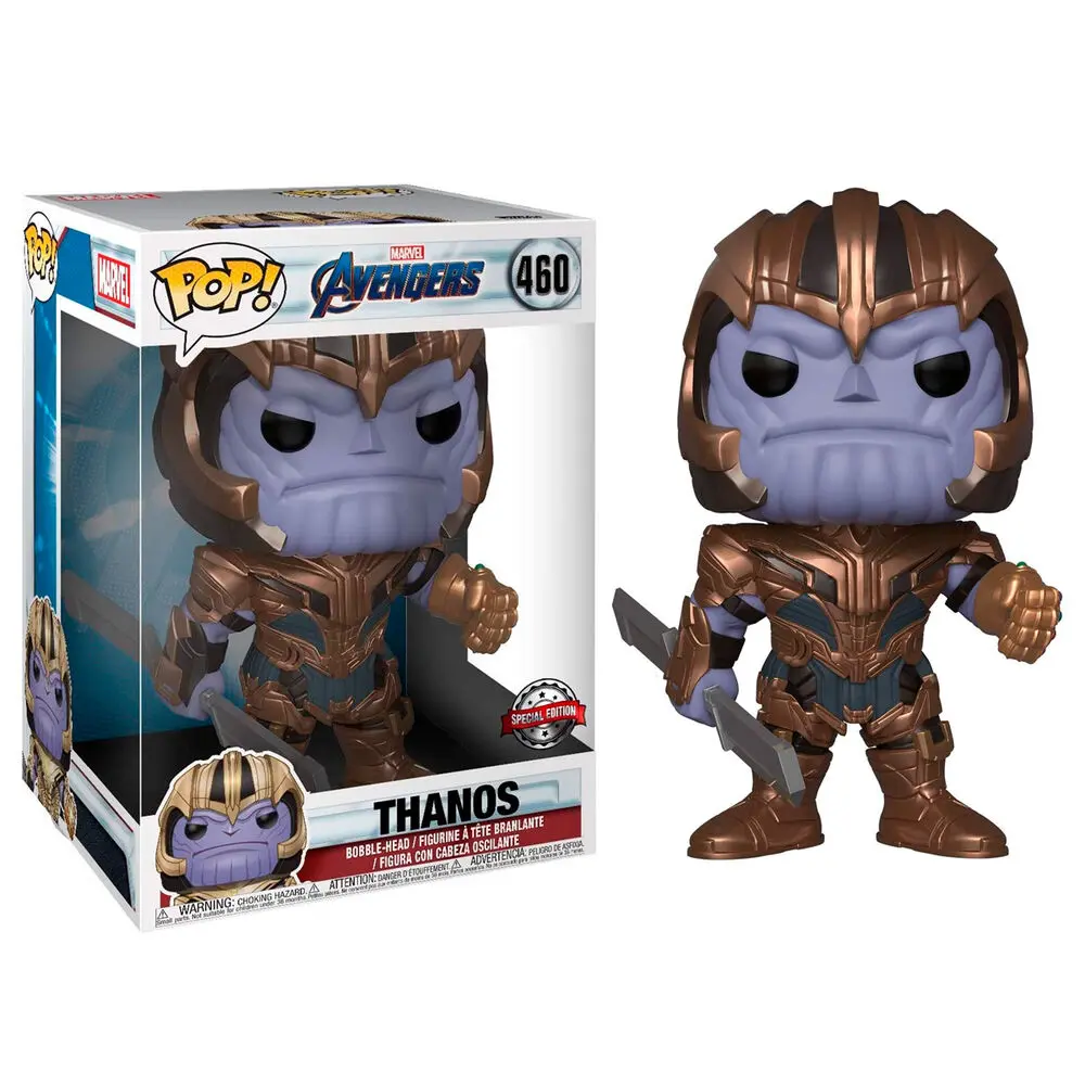 Figurină POP Marvel Avengers Endgame Thanos 25cm Exclusiv poza produsului