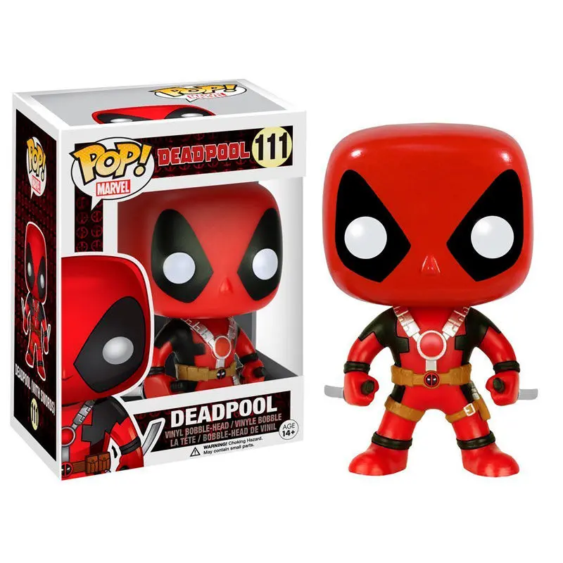 Marvel Comics POP! Figurina Vinyl Bobble-Head Deadpool Două Săbii 10 cm poza produsului