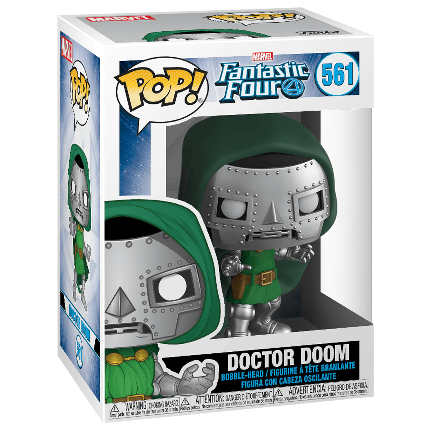 Figurină de vinil Fantastic Four POP! Marvel Doctor Doom 9 cm poza produsului