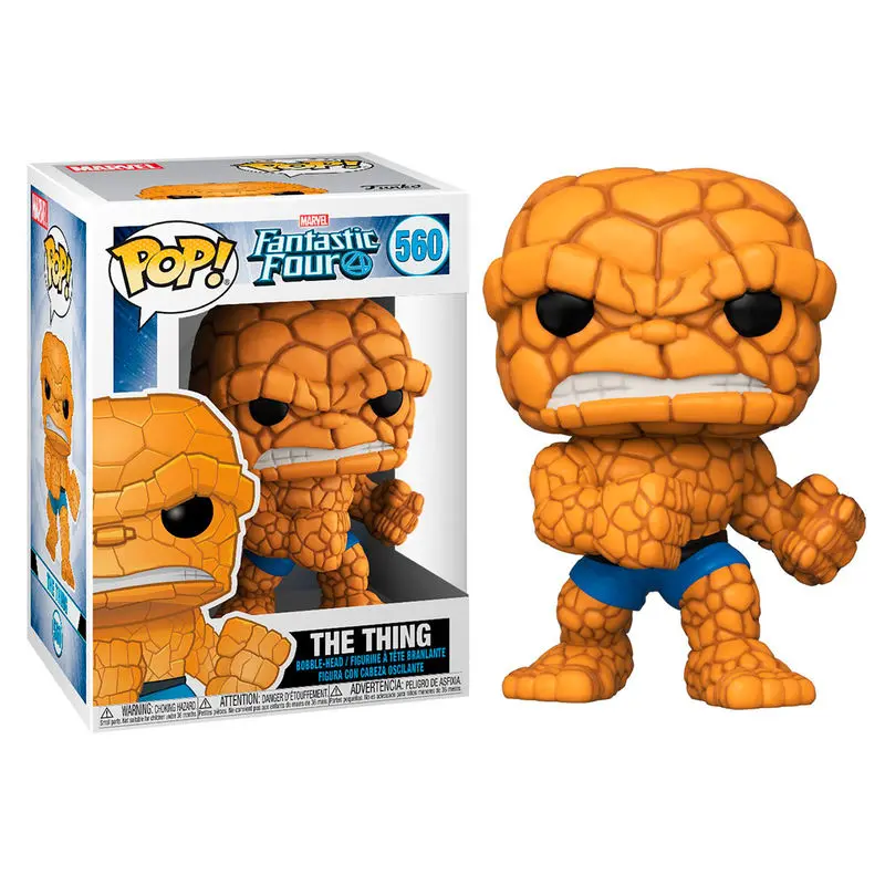 Fantastic Four POP! Marvel Figurina Vinil The Thing 9 cm poza produsului