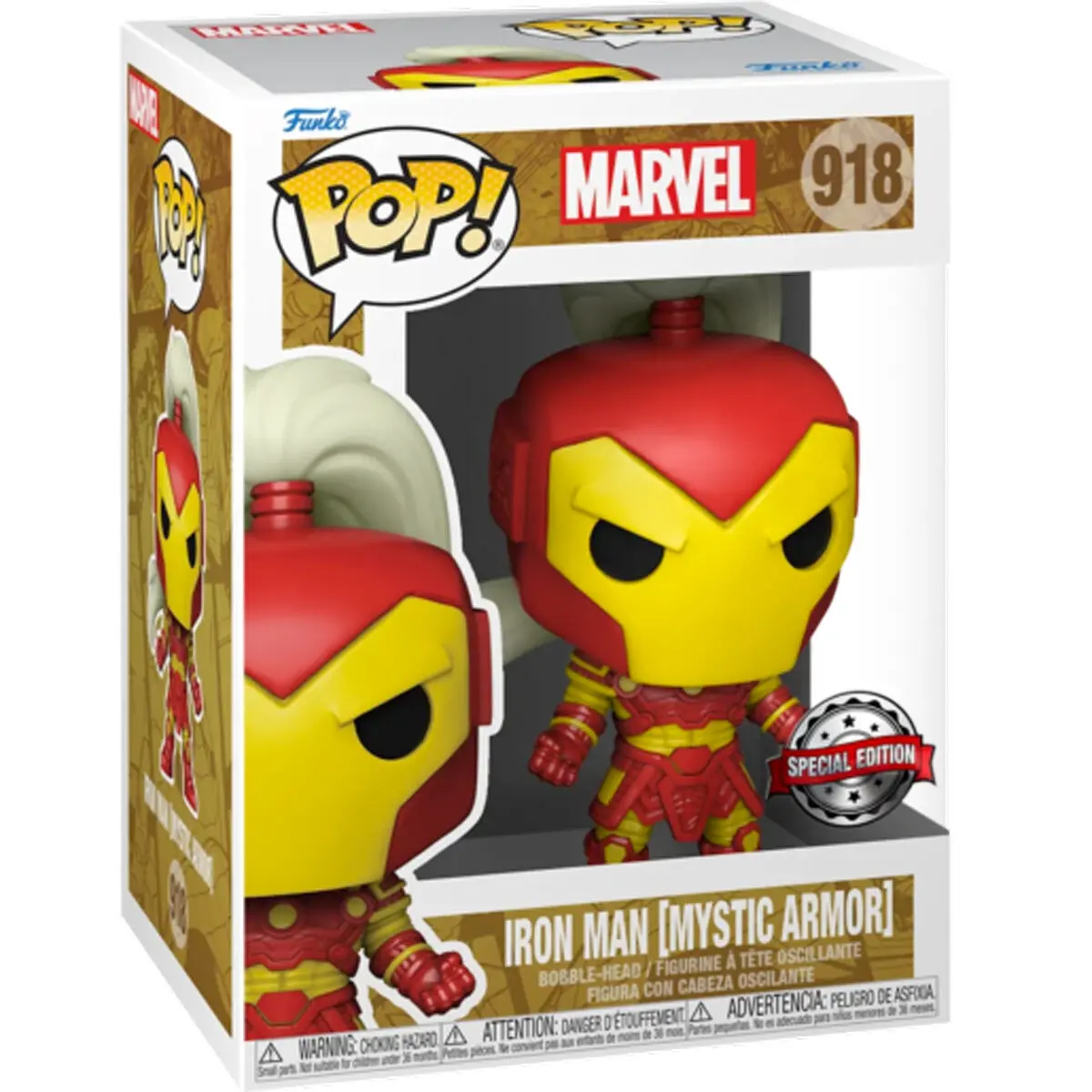 Figurină POP Marvel Iron Man Armură Mistică Exclusivă poza produsului