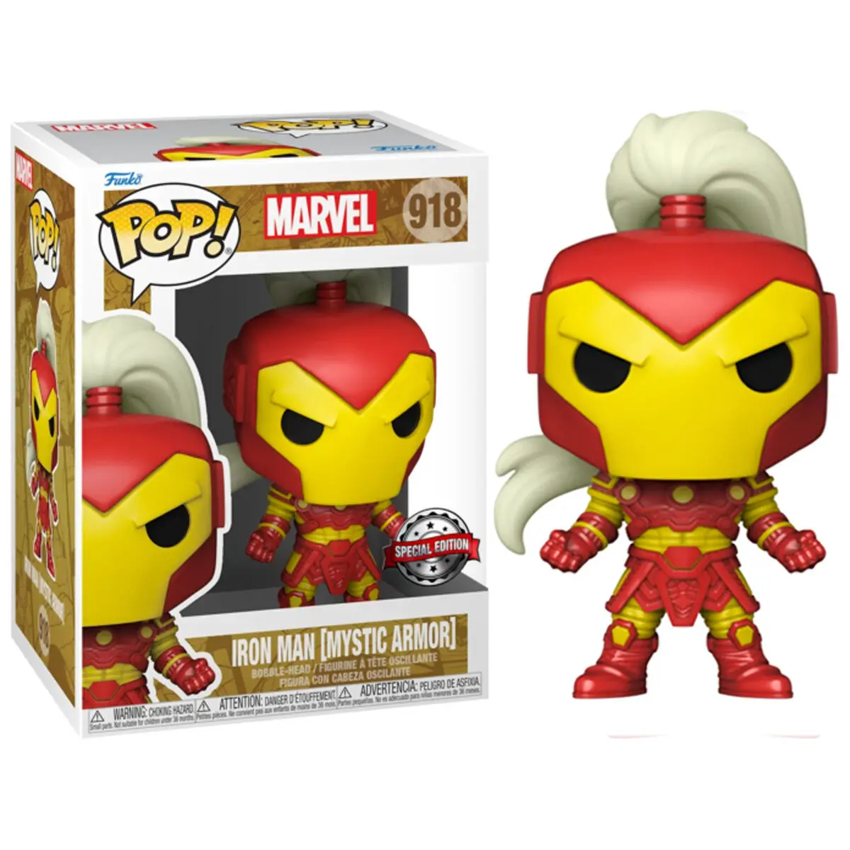 Figurină POP Marvel Iron Man Armură Mistică Exclusivă poza produsului