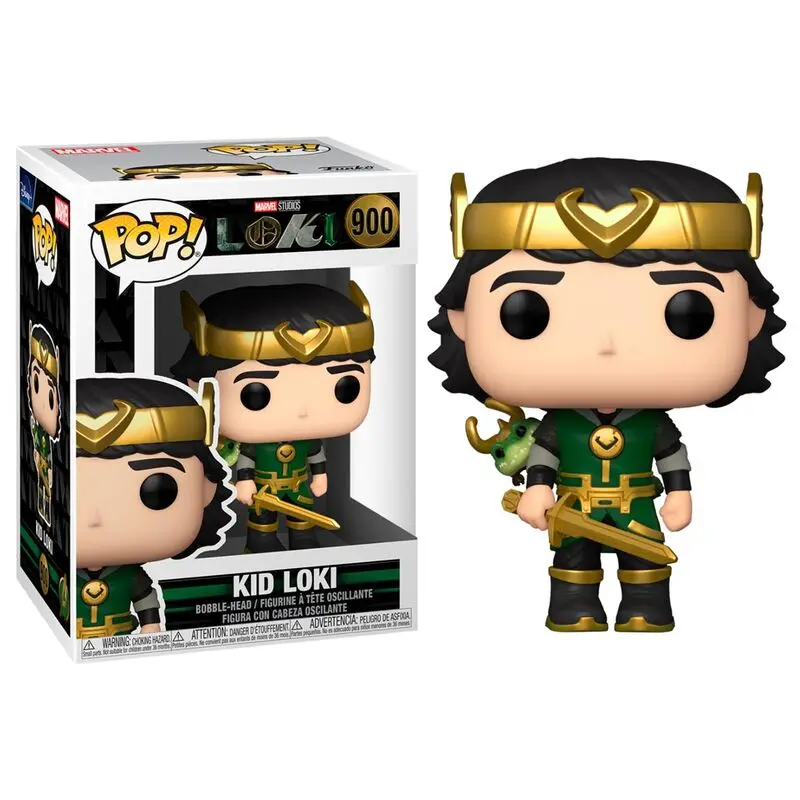 Loki POP! Figurina Vinil Kid Loki 9 cm poza produsului