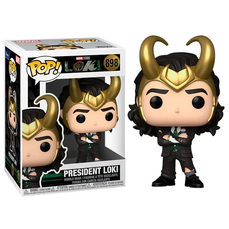 Loki POP! Figurina Vinyl President Loki 9 cm poza produsului