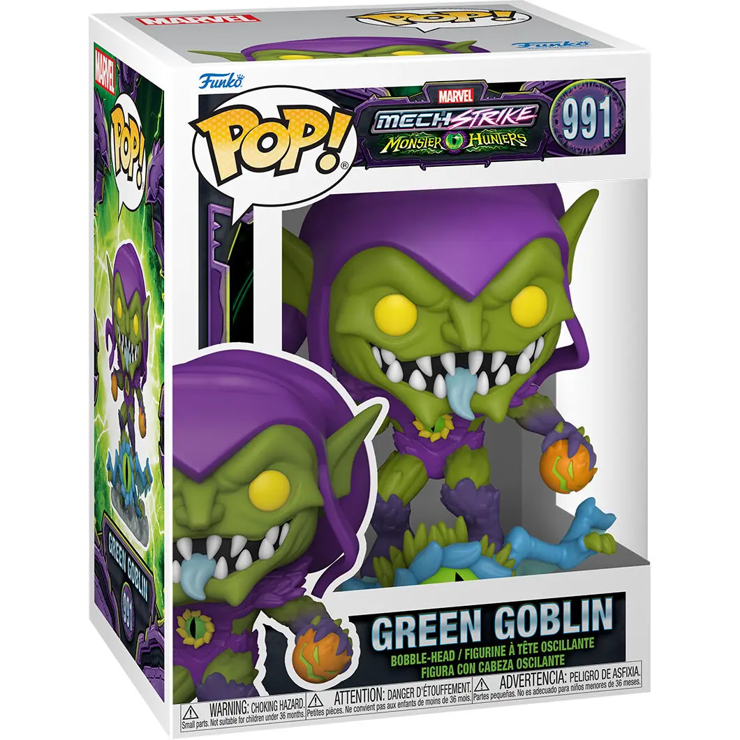 Marvel: Monster Hunters POP! Figurina de Vinil Green Goblin 9 cm poza produsului