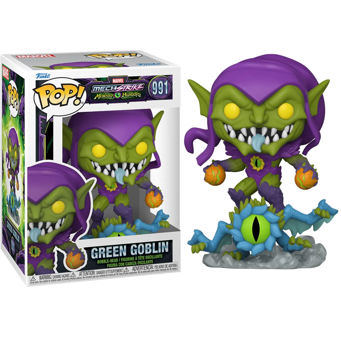 Marvel: Monster Hunters POP! Figurina de Vinil Green Goblin 9 cm poza produsului