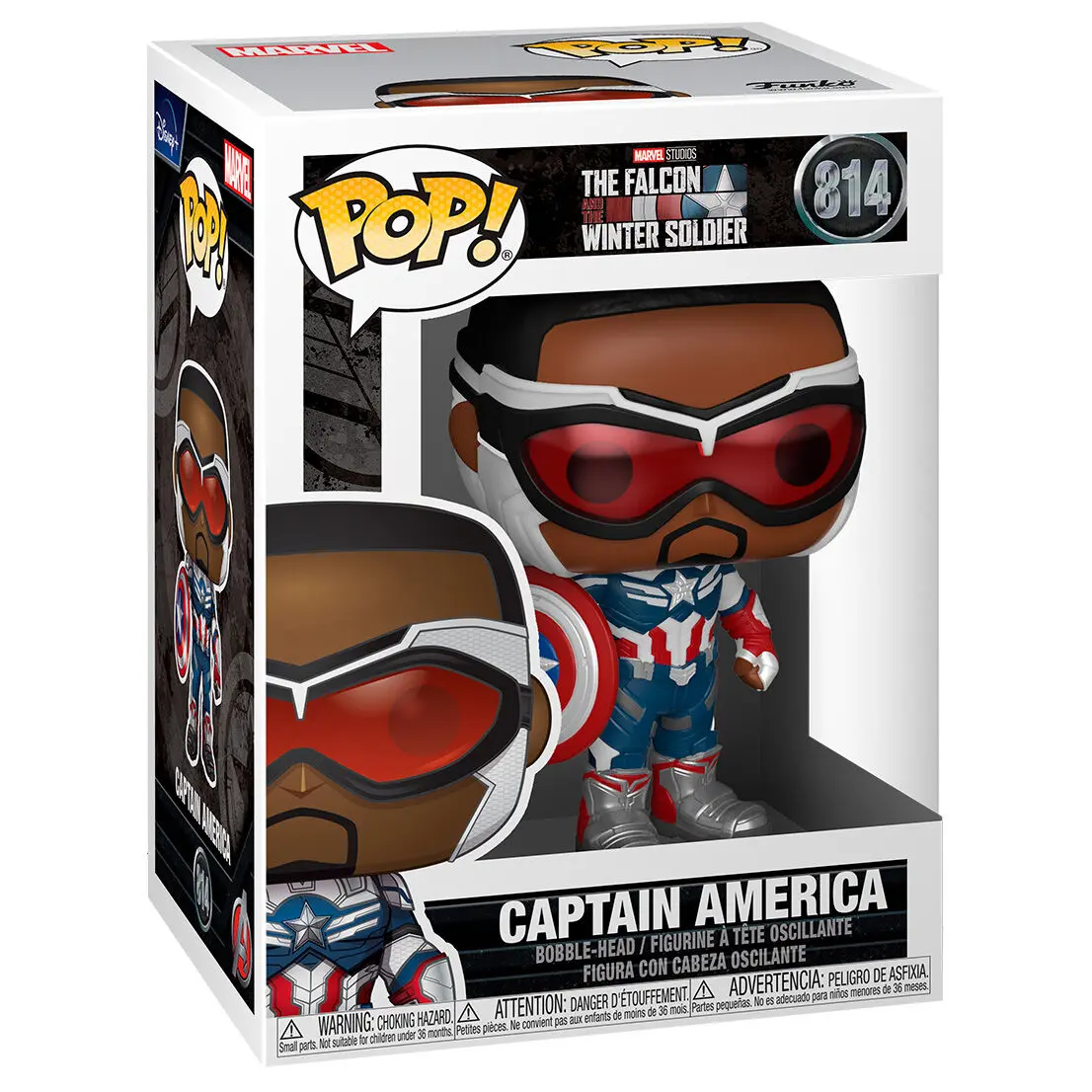 The Falcon and the Winter Soldier POP! Figurina Vinyl Căpitan Falcon 9 cm poza produsului