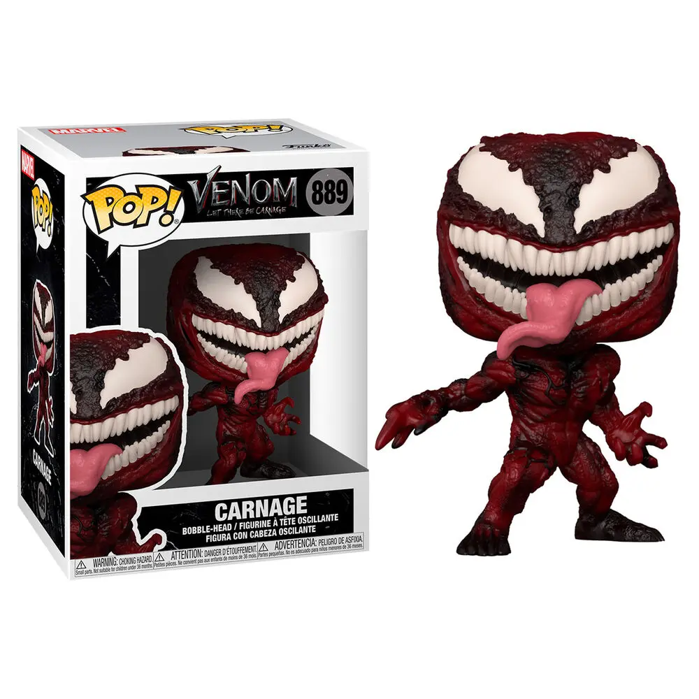 Venom: Let There Be Carnage POP! Figurina Vinyl Carnage 9 cm poza produsului