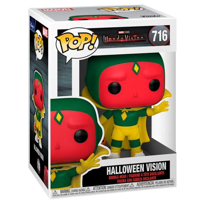 Figurină POP Marvel WandaVision Vision Halloween poza produsului