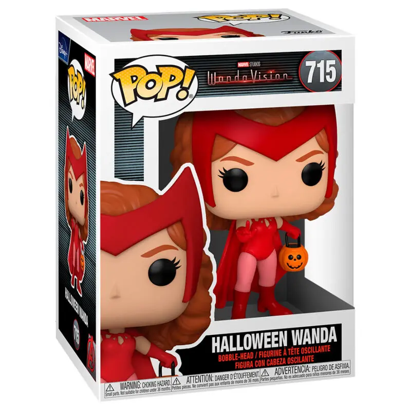 WandaVision POP! Figurina TV Vinyl Wanda (Halloween) 9 cm poza produsului