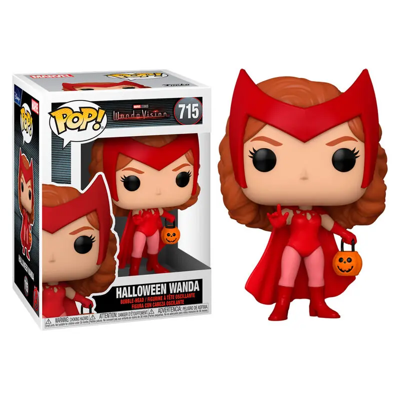 WandaVision POP! Figurina TV Vinyl Wanda (Halloween) 9 cm poza produsului