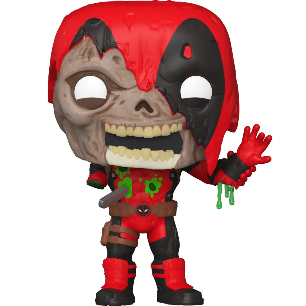 Figurină de vinil Marvel POP! Zombie Deadpool 9 cm poza produsului