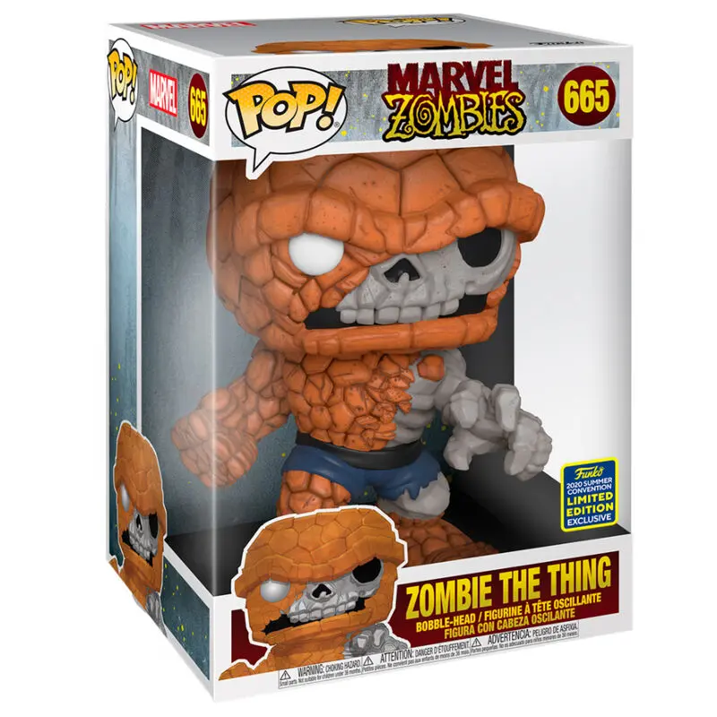 Figurină POP Marvel Zombies The Thing Exclusive 25cm poza produsului