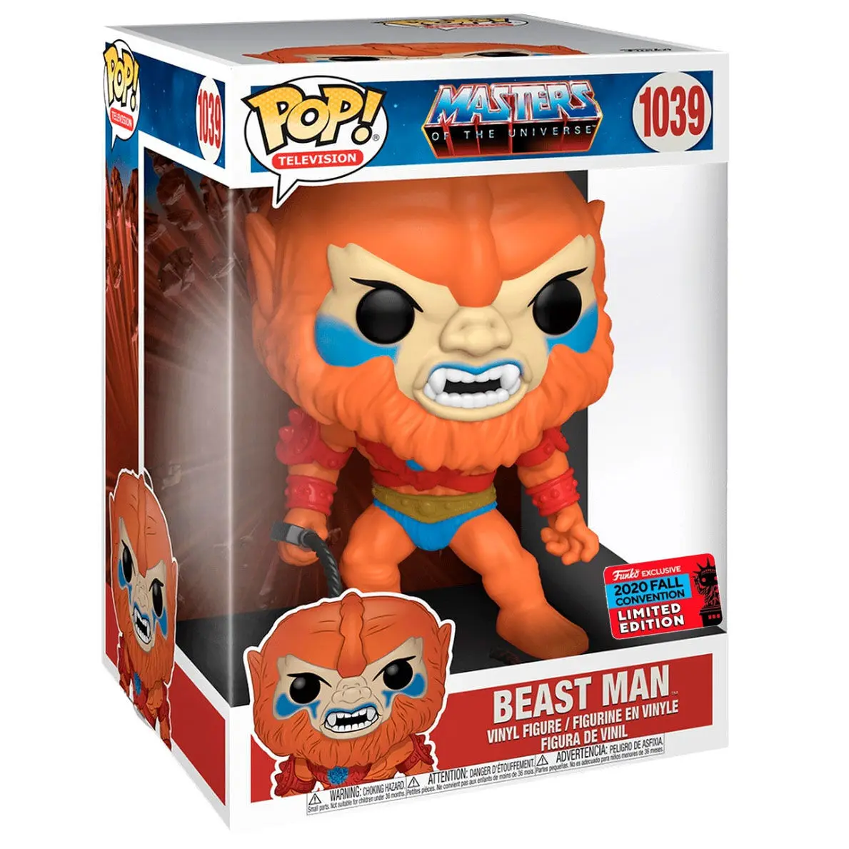 Figurină POP Masters of the Universe Beast Man Exclusive 25 cm poza produsului