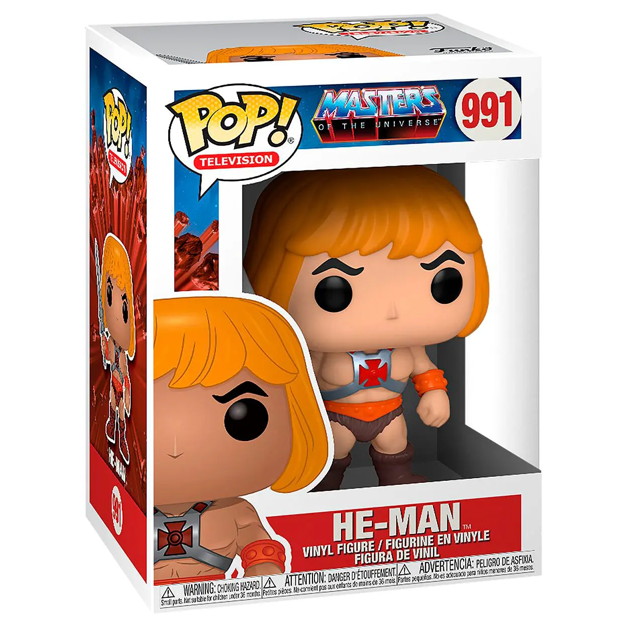 Masters of the Universe POP! Animation Figurina de vinil He-Man 9 cm poza produsului