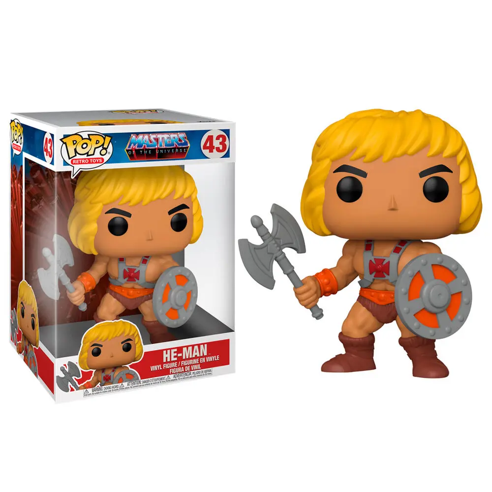 Masters of the Universe Figurina POP! de vinil Super Dimensiune He-Man 25 cm poza produsului