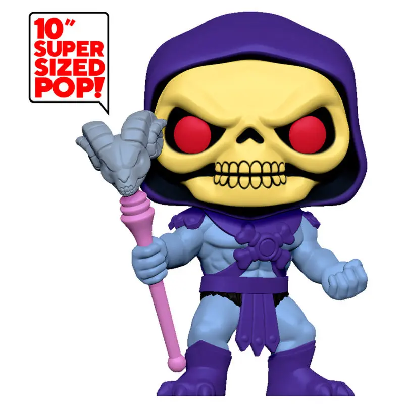 Masters of the Universe Super Sized POP! Animation Figurina de vinil Skeletor 25 cm poza produsului