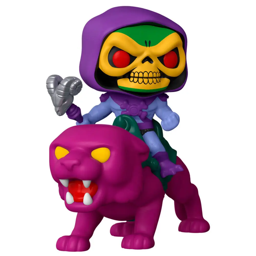 Masters of the Universe POP! Rides Figurina Vinyl Skeletor pe Panthor 18 cm poza produsului