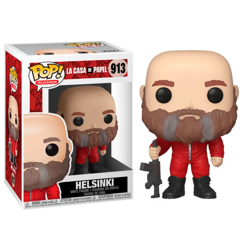 Money Heist POP! TV Figurina de vinil Helsinki 9 cm poza produsului