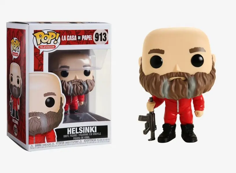 Money Heist POP! TV Figurina de vinil Helsinki 9 cm poza produsului