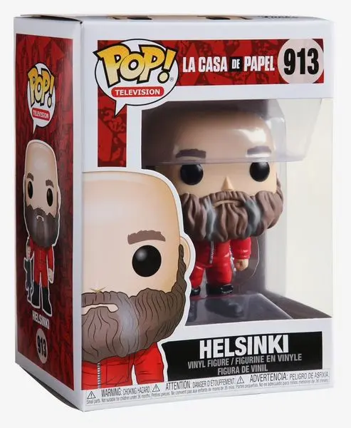 Money Heist POP! TV Figurina de vinil Helsinki 9 cm poza produsului