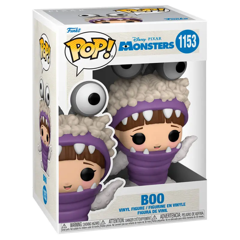 Monsters, Inc. 20th Anniversary POP! Disney Figurina Vinyl Boo cu Glugă Sus 9 cm poza produsului