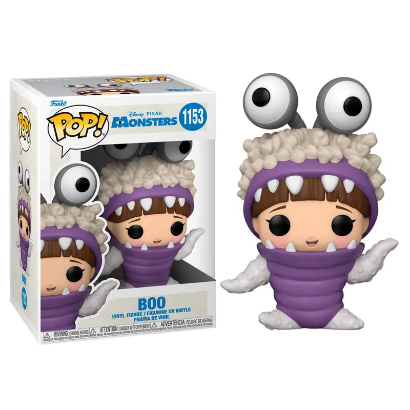 Monsters, Inc. 20th Anniversary POP! Disney Figurina Vinyl Boo cu Glugă Sus 9 cm poza produsului