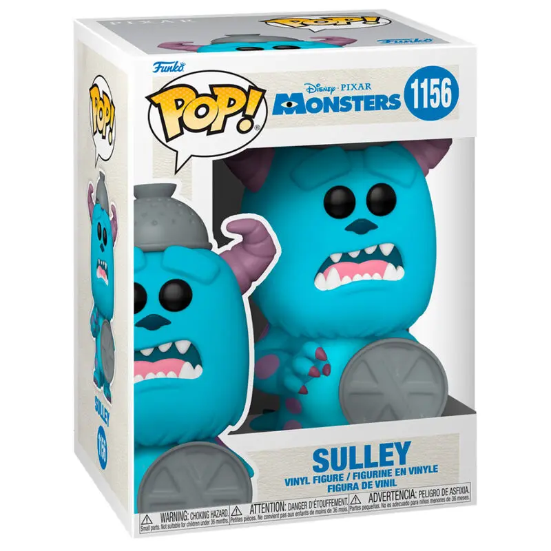 Monsters, Inc. 20th Anniversary POP! Disney Figurina Vinil Sulley cu Capac 9 cm poza produsului