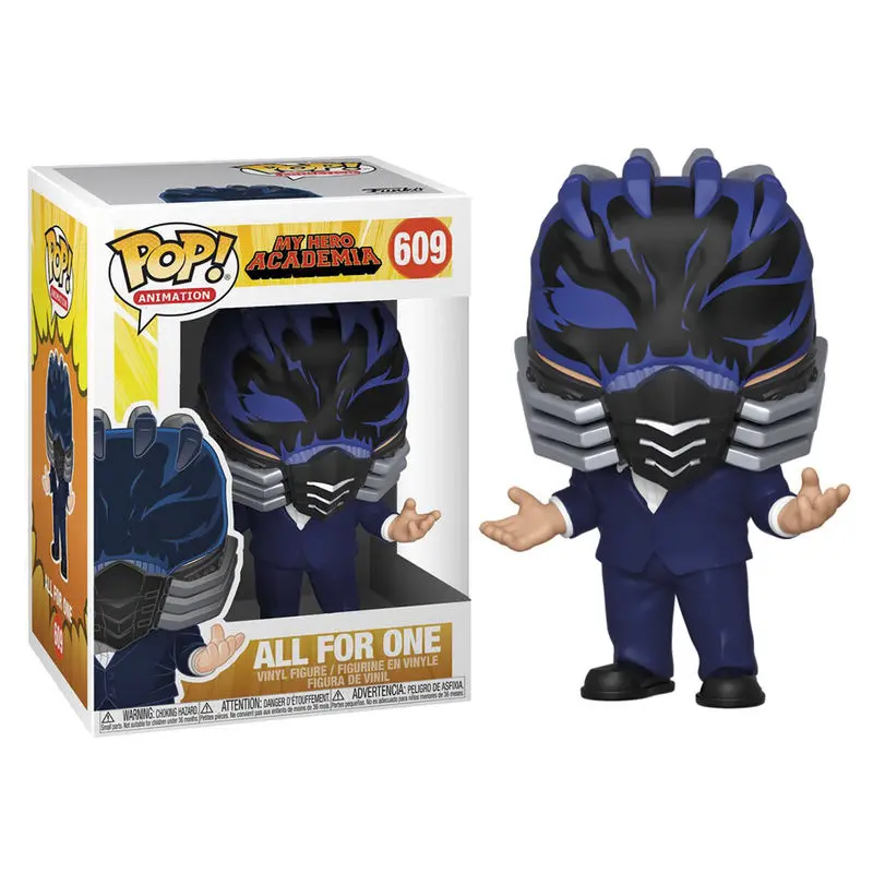 My Hero Academia POP! Figurină de colecție Animation Vinyl All For One 9 cm poza produsului