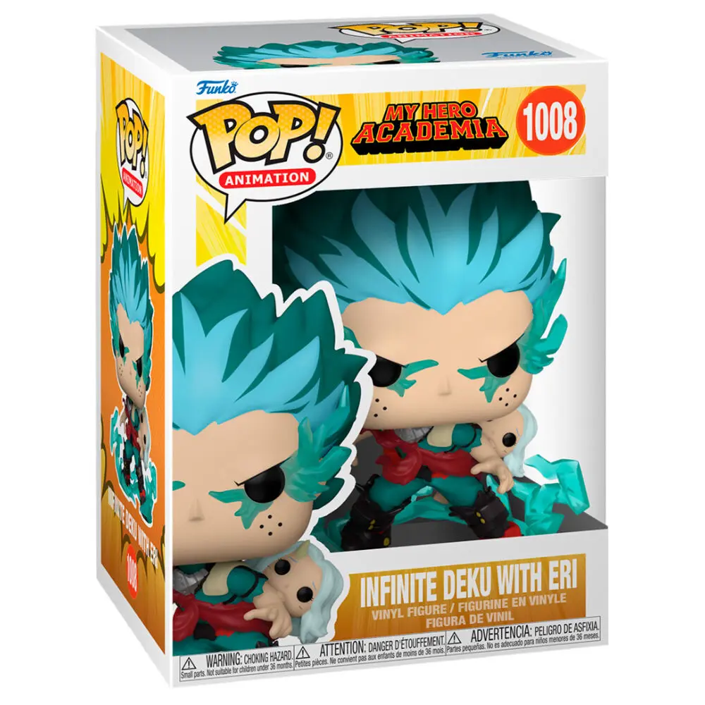 My Hero Academia POP! Animation figurină de vinil Infinite Deku w/Eri 9 cm poza produsului