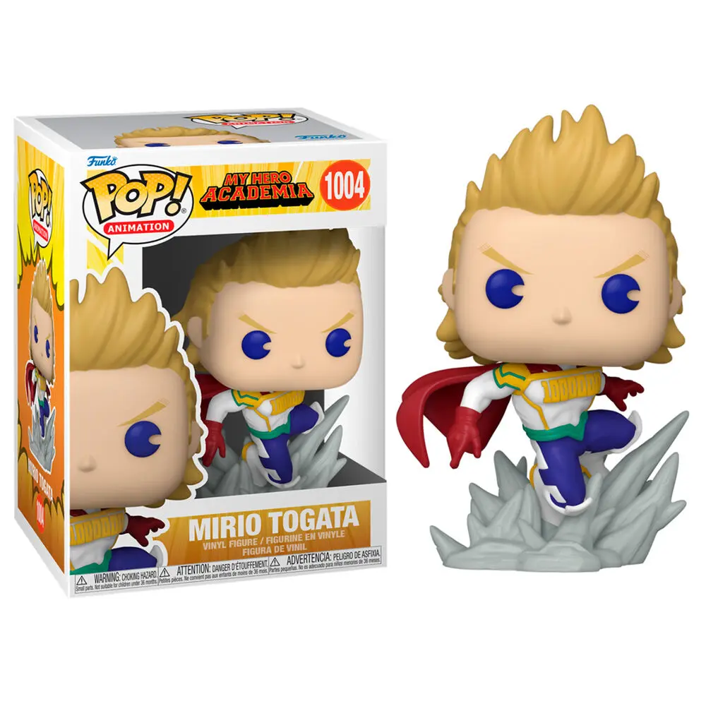 My Hero Academia POP! Animation figurină de vinil Mirio în costum de erou 9 cm poza produsului