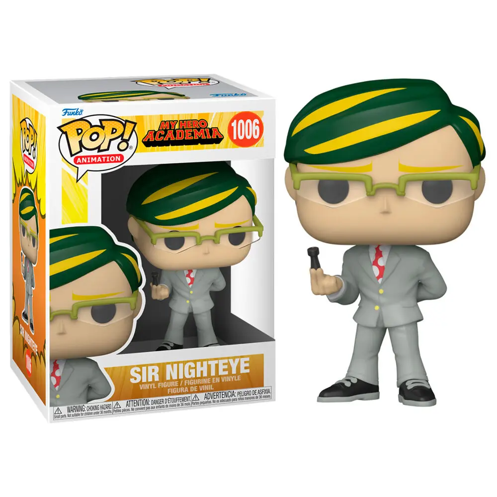 My Hero Academia POP! Animation Figurina Vinil Sir Nighteye 9 cm poza produsului