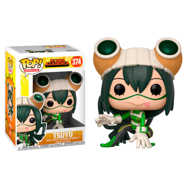 My Hero Academia POP! Animation figurină de vinil Tsuyu 9 cm poza produsului