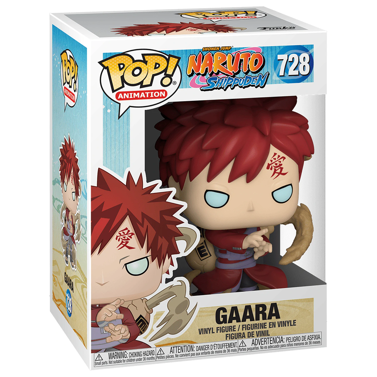 Naruto POP! Animation Figurina de Vinil Gaara 9 cm poza produsului