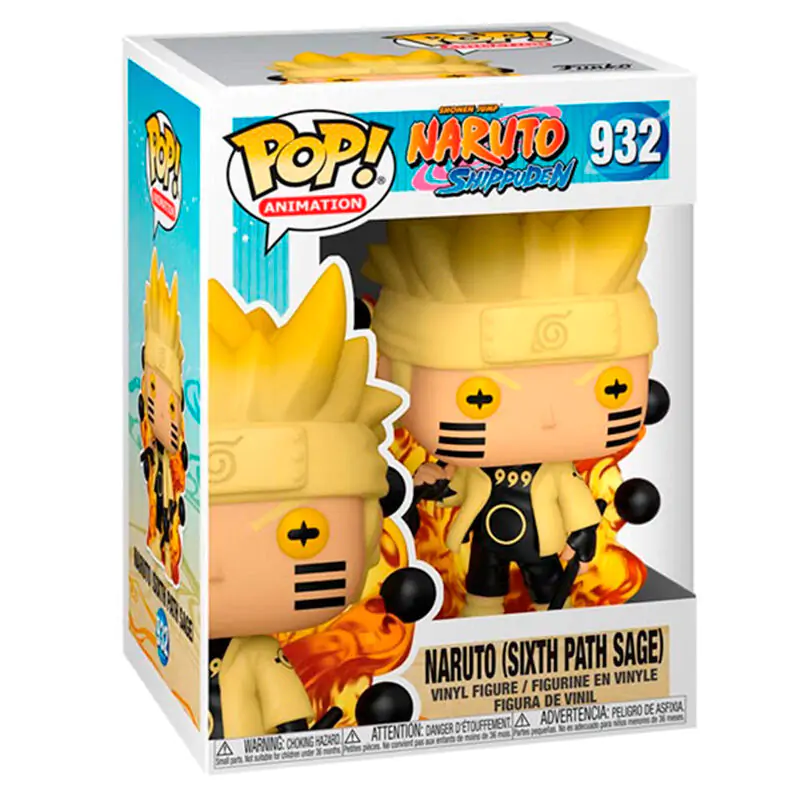 Naruto POP! Animation Figurina Vinyl Naruto Six Path Sage 9 cm poza produsului