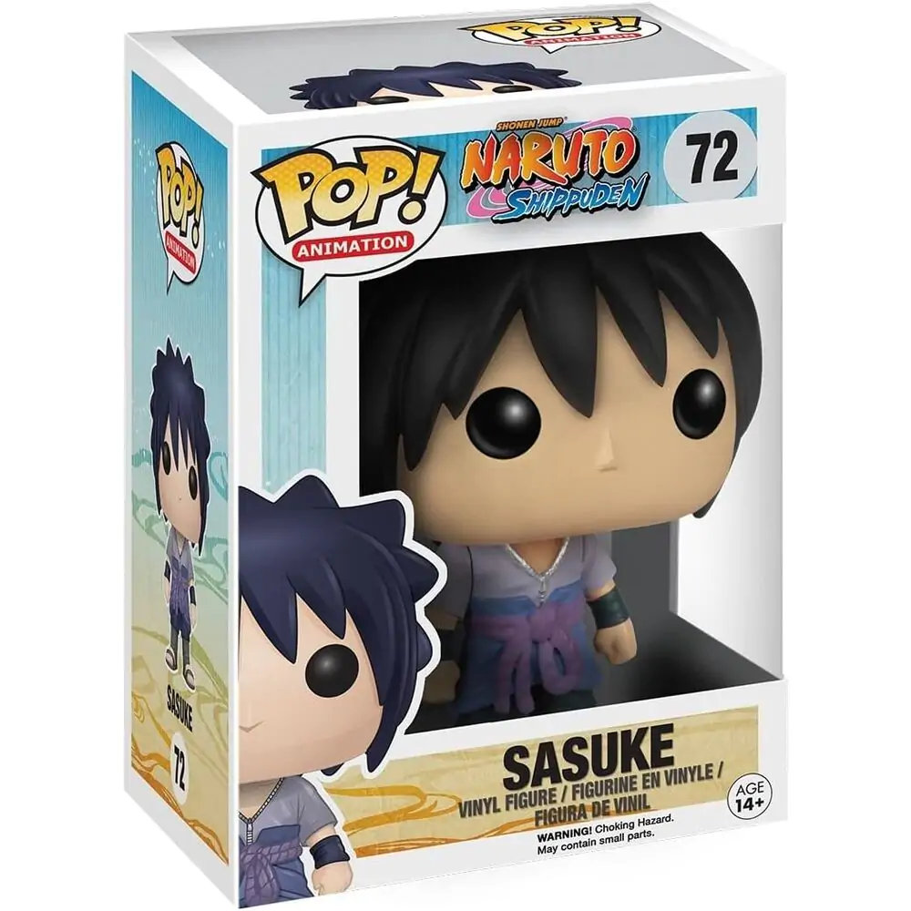 Naruto Shippuden POP! Animation Figurina Vinil Sasuke 9 cm poza produsului