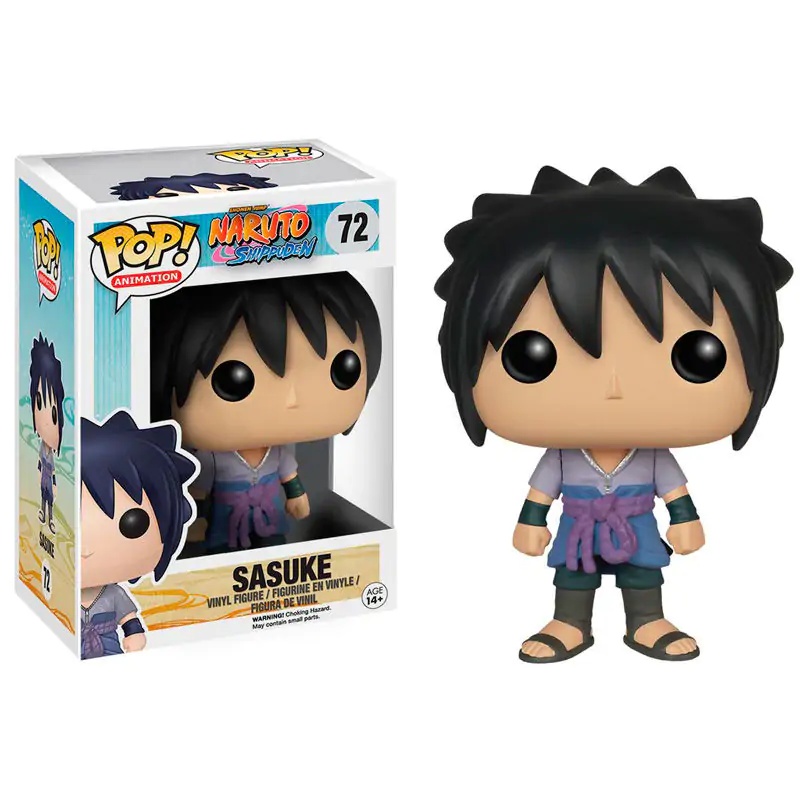 Naruto Shippuden POP! Animation Figurina Vinil Sasuke 9 cm poza produsului