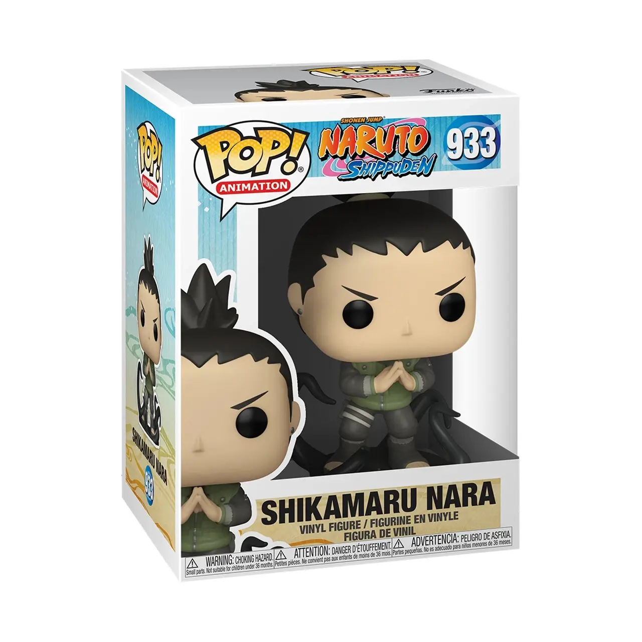 Naruto POP! Animation Figurina Vinil Shikamaru Nara 9 cm poza produsului