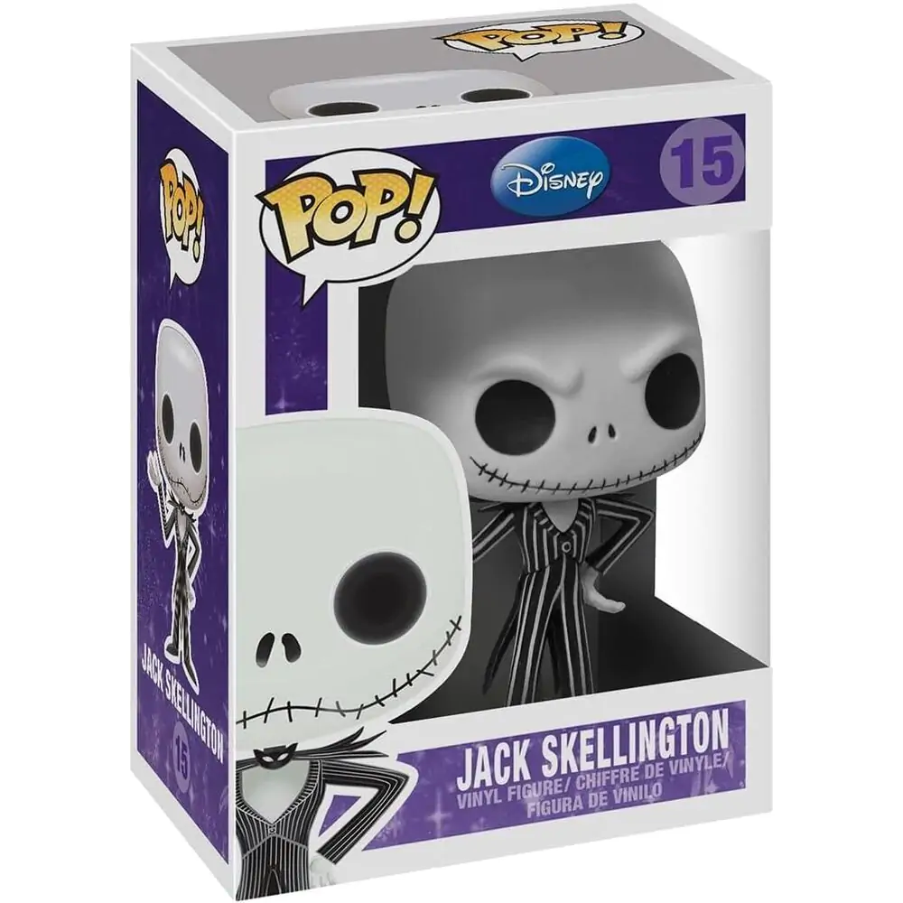 Nightmare Before Christmas POP! Figurina Vinyl Jack Skellington 10 cm poza produsului