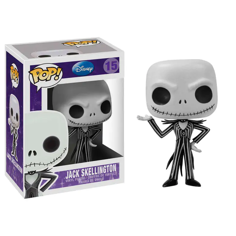 Nightmare Before Christmas POP! Figurina Vinyl Jack Skellington 10 cm poza produsului