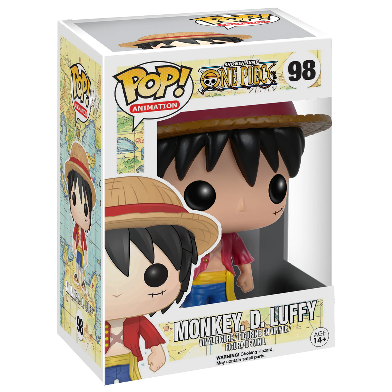 One Piece POP! Figurina de vinil Television Monkey D. Luffy 9 cm poza produsului