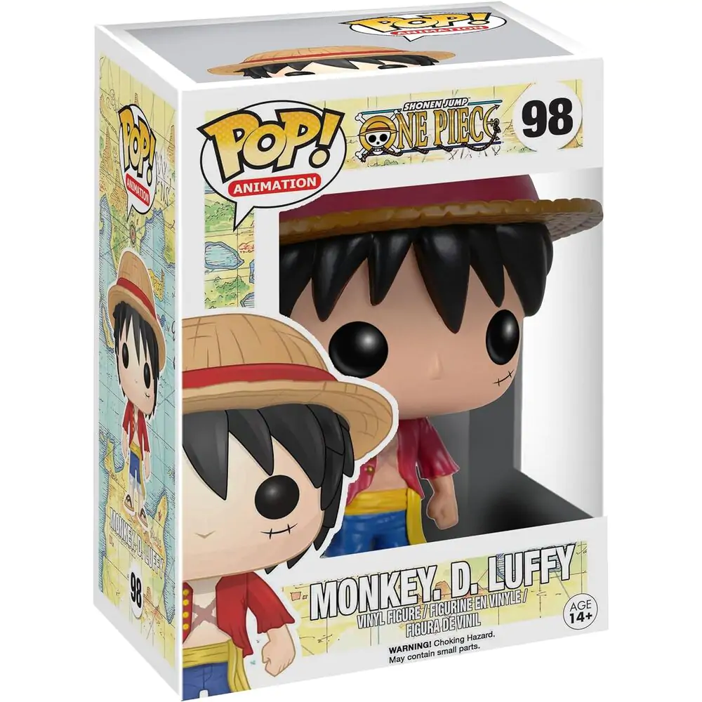 One Piece POP! Figurina de vinil Television Monkey D. Luffy 9 cm poza produsului