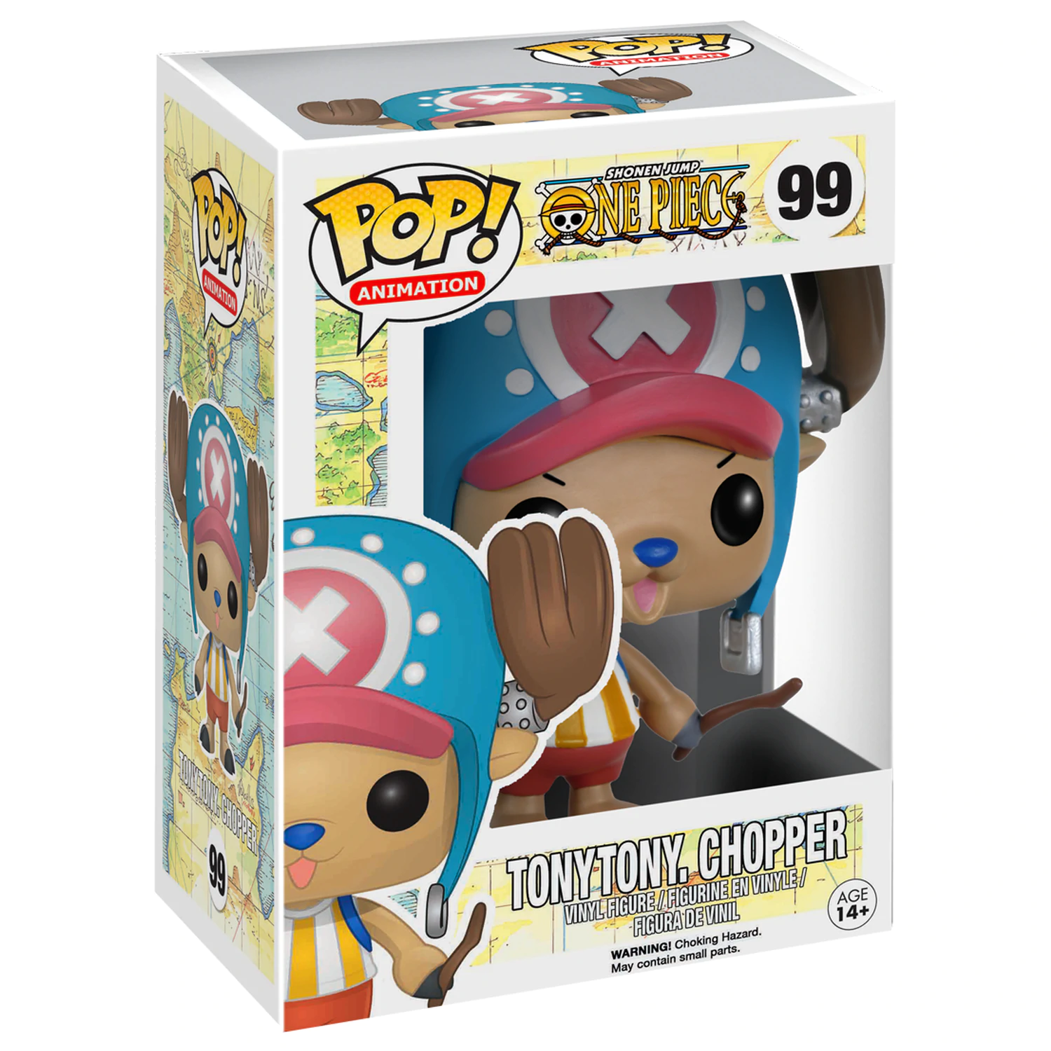 One Piece POP! Figurina de vinil Television Tony Tony Chopper 9 cm poza produsului