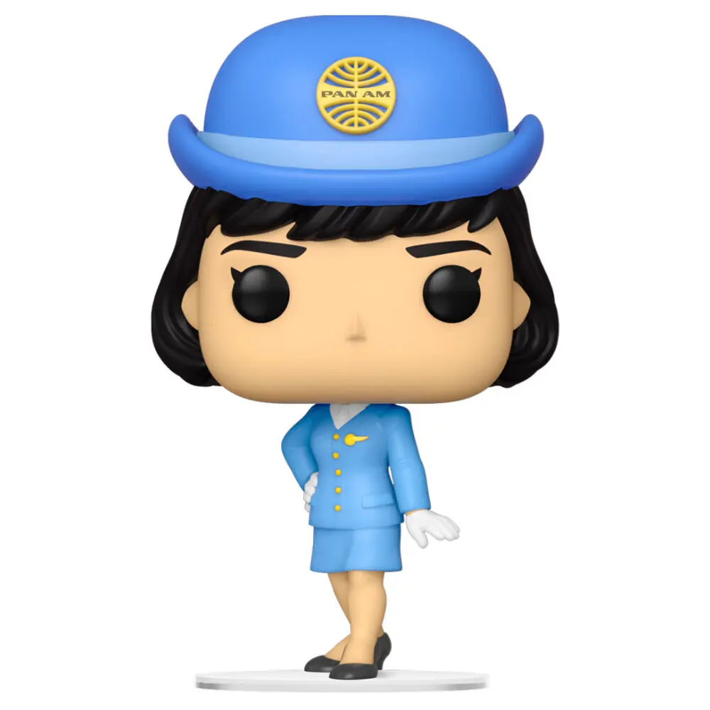 Pan Am POP! Ad Icons Figurină Vinyl Stewardess w/o Bag 9 cm [AMBALAJ DETERIORAT] poza produsului